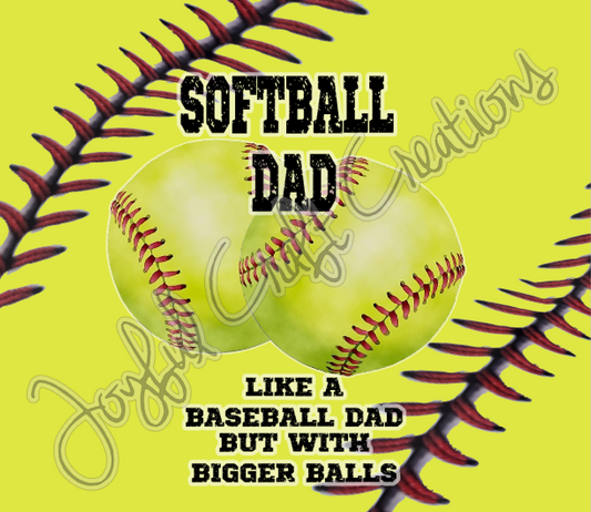 Softball Sublimation (multiple designs to choose from)