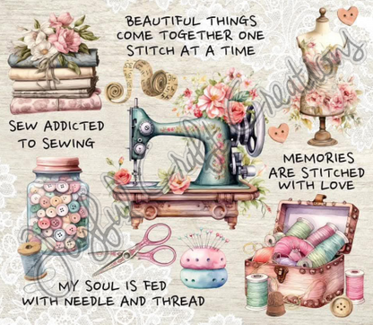 Sewing Sublimation (multiple designs to choose from)