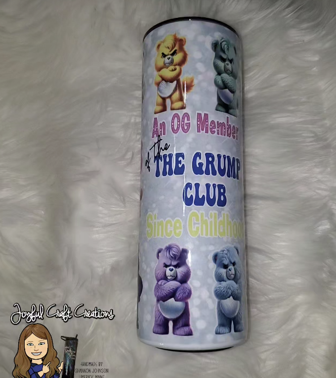 Original Grumpy Bear Club Since Childhood