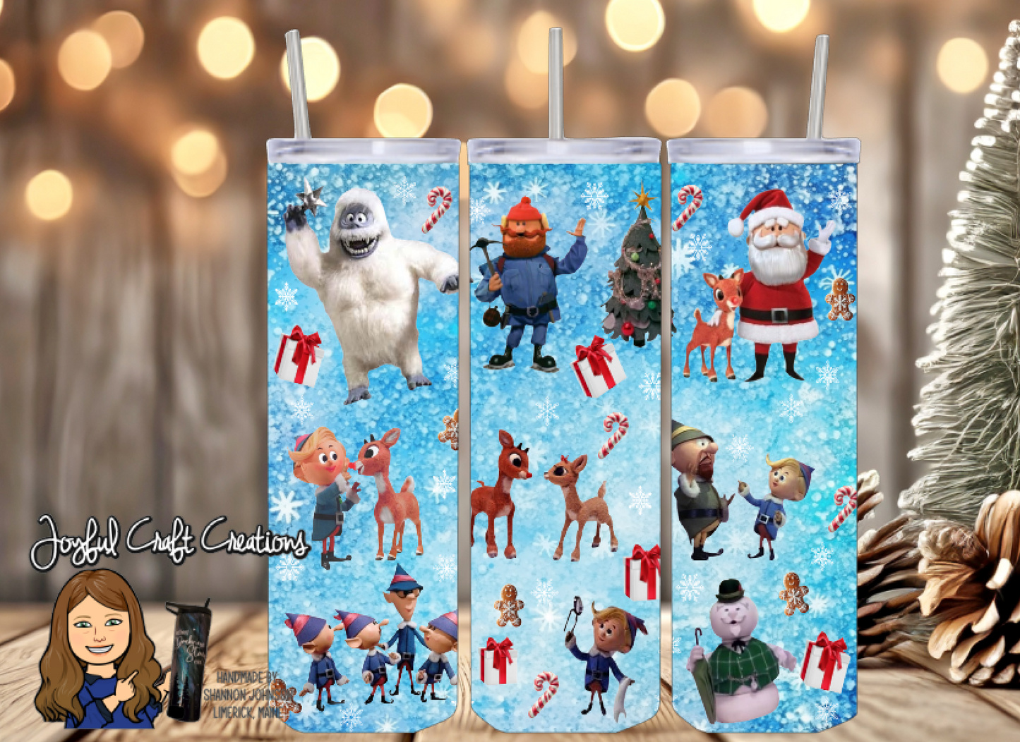 Rudolph Collage Sublimation