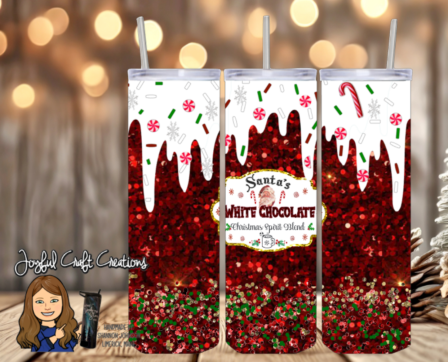 Santa's White Chocolate Christmas Spirit Blend 20 oz Sublimation