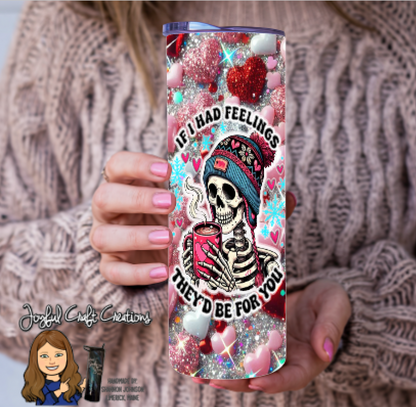 Valentine Themed Sublimation Tumblers