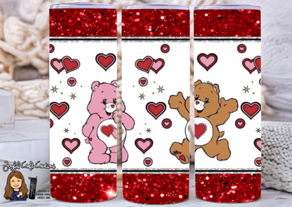 Valentine Themed Sublimation Tumblers