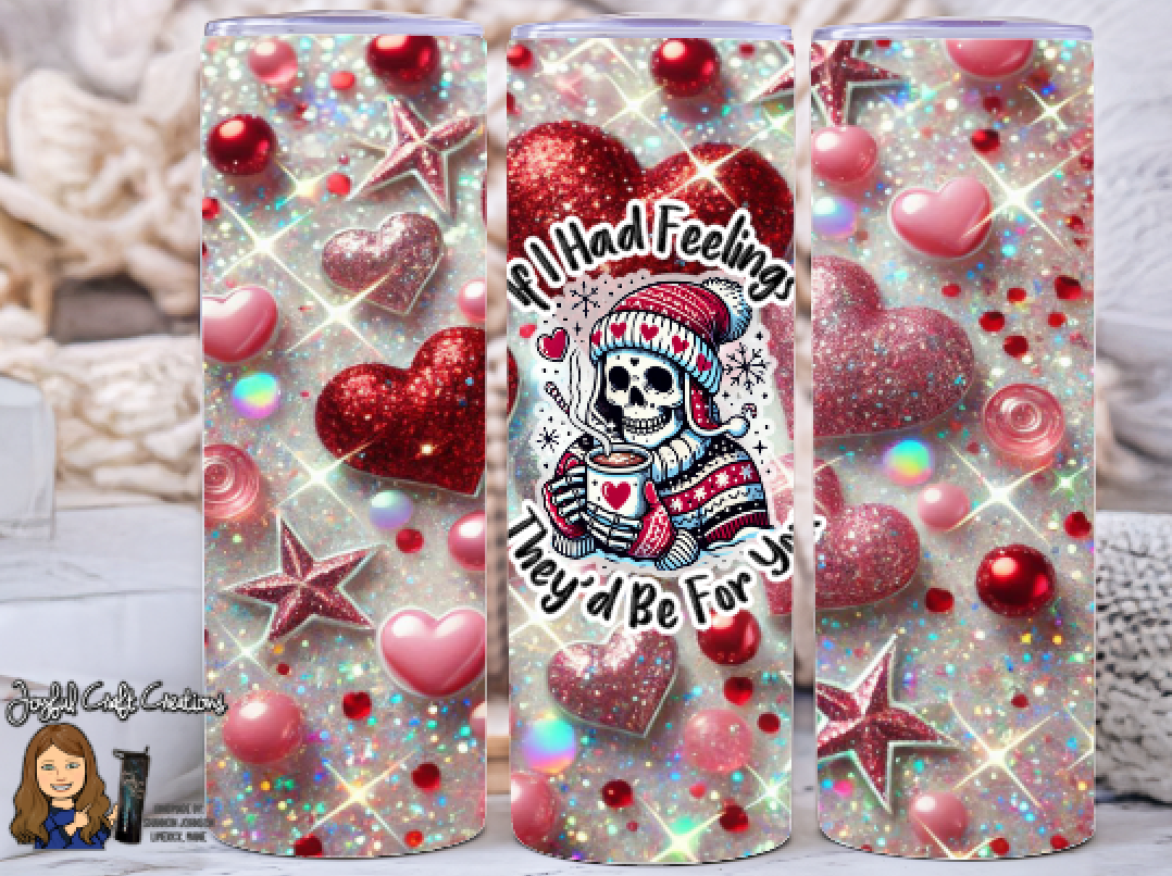 Valentine Themed Sublimation Tumblers