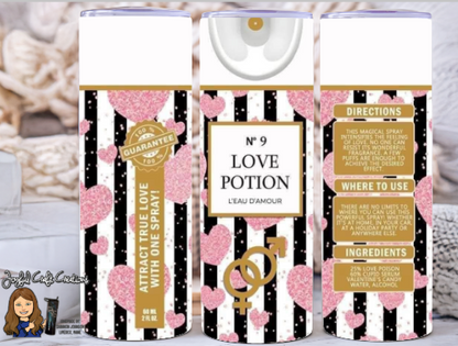 Valentine Themed Sublimation Tumblers