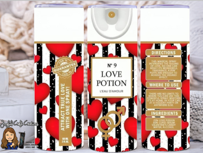 Valentine Themed Sublimation Tumblers