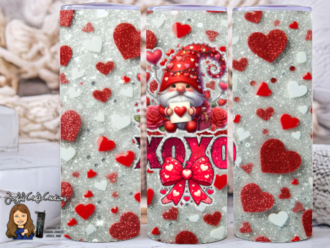 Valentine Themed Sublimation Tumblers