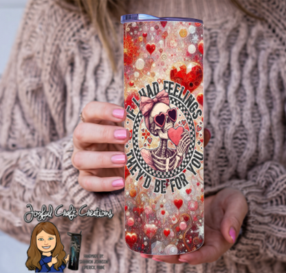 Valentine Themed Sublimation Tumblers
