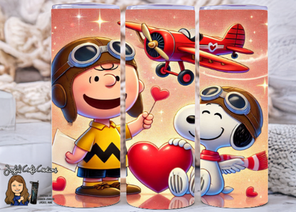 Valentine Themed Sublimation Tumblers