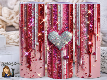 Valentine Themed Sublimation Tumblers