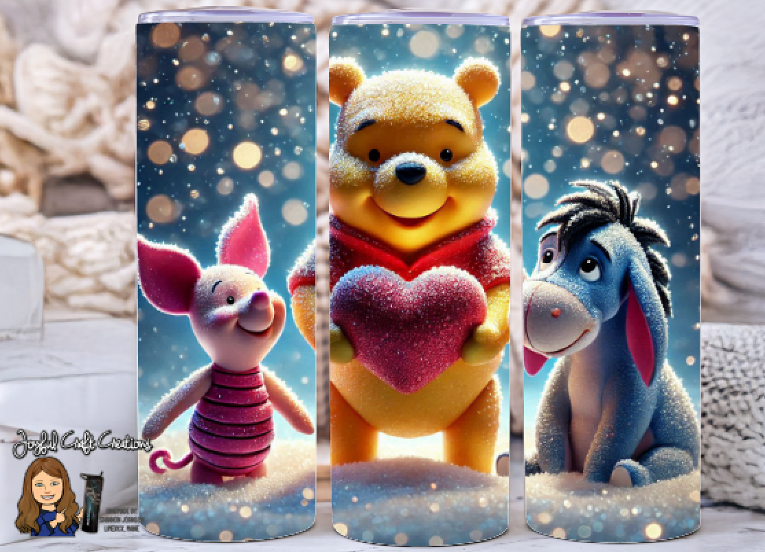 Valentine Themed Sublimation Tumblers