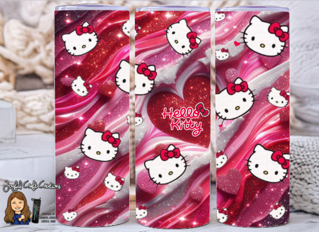 Valentine Themed Sublimation Tumblers