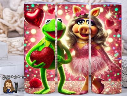 Valentine Themed Sublimation Tumblers