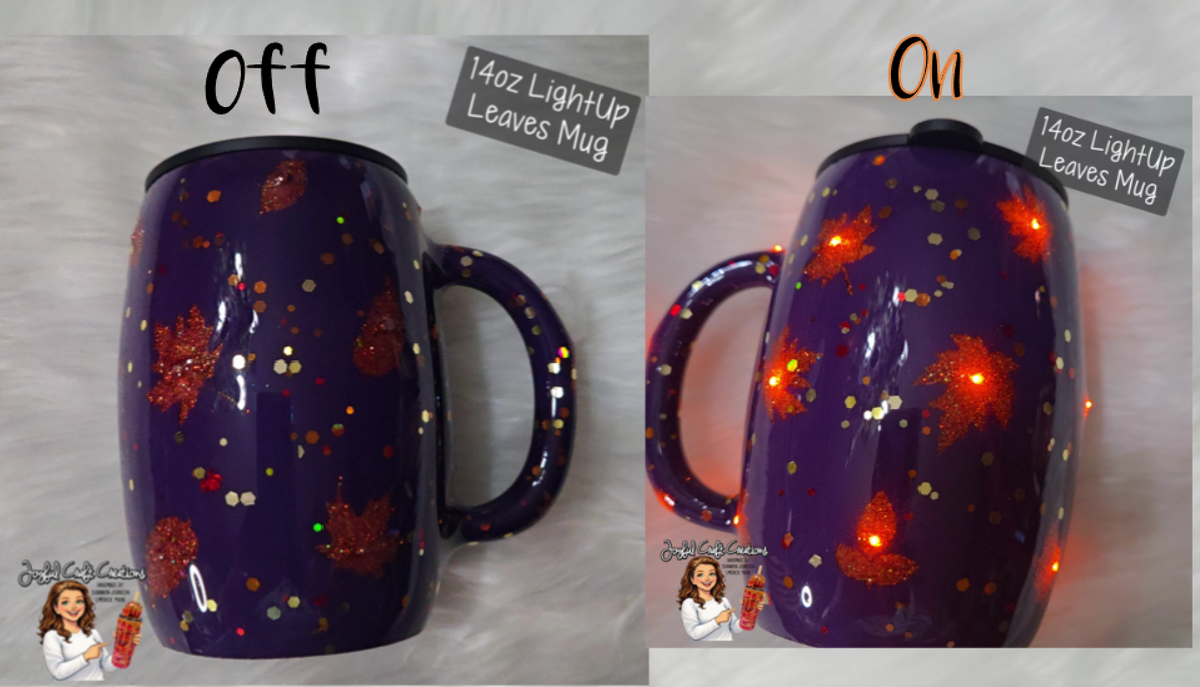 Light Up Tumbler - Autumn Leaves