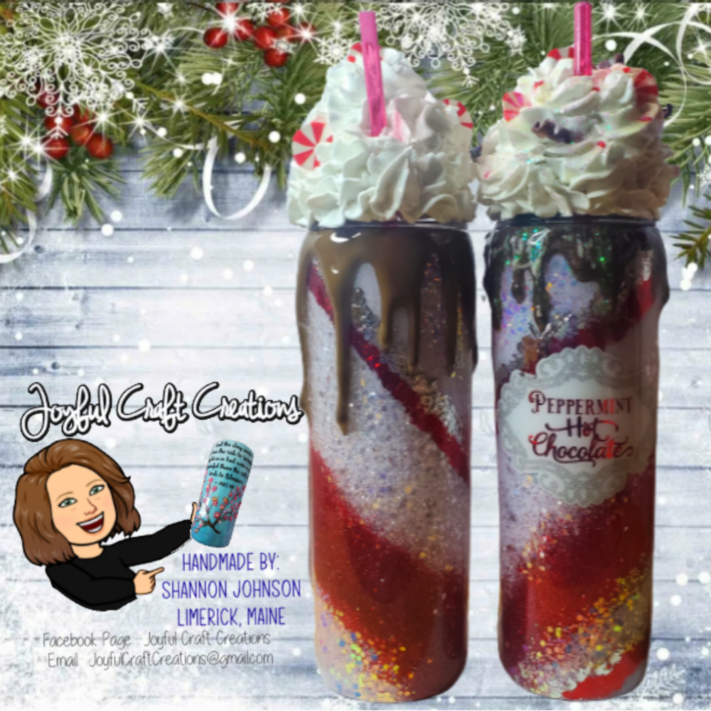 Peppermint Hot Chocolate Tumbler