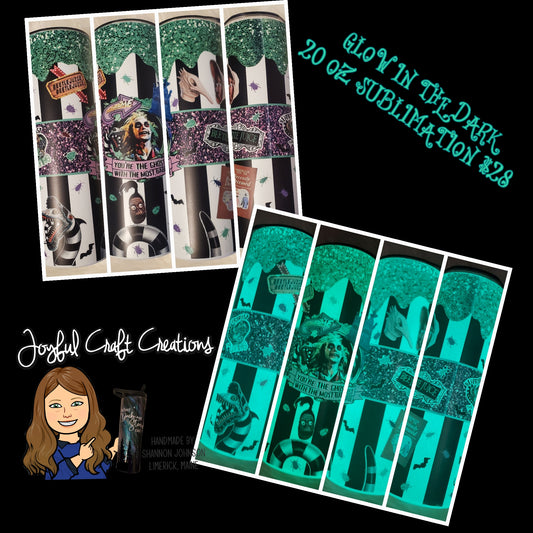 Glow in the Dark Beetle Juice...  Sublimation