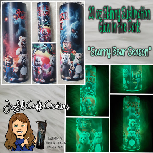 Glow in the Care Bear Horror Characters...  Sublimation