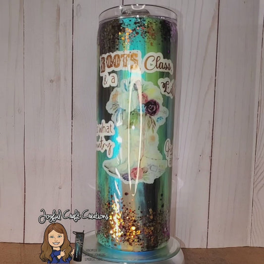 Vintage Patina Tumbler
