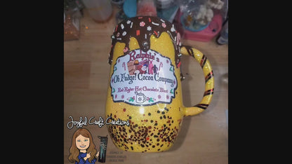 Ralphie's “Oh Fudge!” Cocoa Company Tumbler – 16 oz Stainless Steel