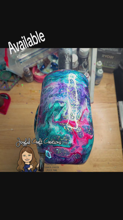 16oz Alcohol Ink Mug One of Kind Ready to Ship