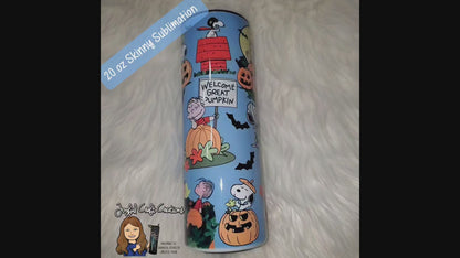 The Great Pumpkin 20 oz Sublimation Tumbler
