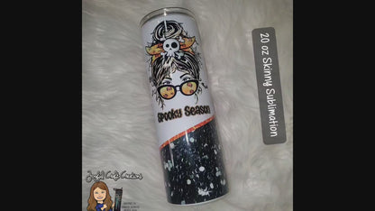 Spooky Season Sublimation Tumbler