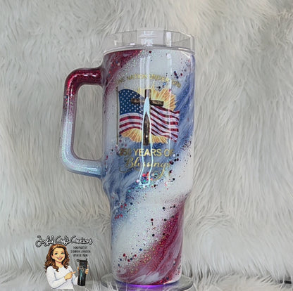 250 Years of Blessings Patriotic Tumbler