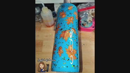 Light Up Tumbler - Autumn Leaves