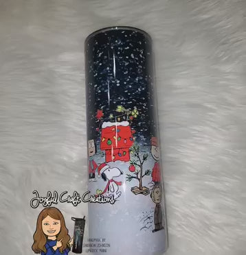 Peanuts Gang Snow Scene Sublimation