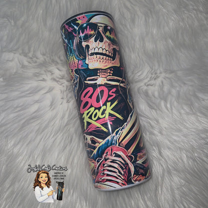 80s Rock Sublimation Tumbler